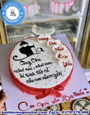 Bánh Kem Tặng Bố 22